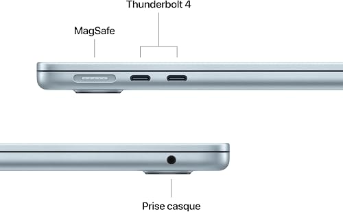 Apple MacBook Air 13 inch Laptop with M4 chip: Designed for Apple Intelligence, 13.6-inch Liquid Retina Display, 16GB Unified Memory, 512GB SSD Storage; Silver; FR - 5