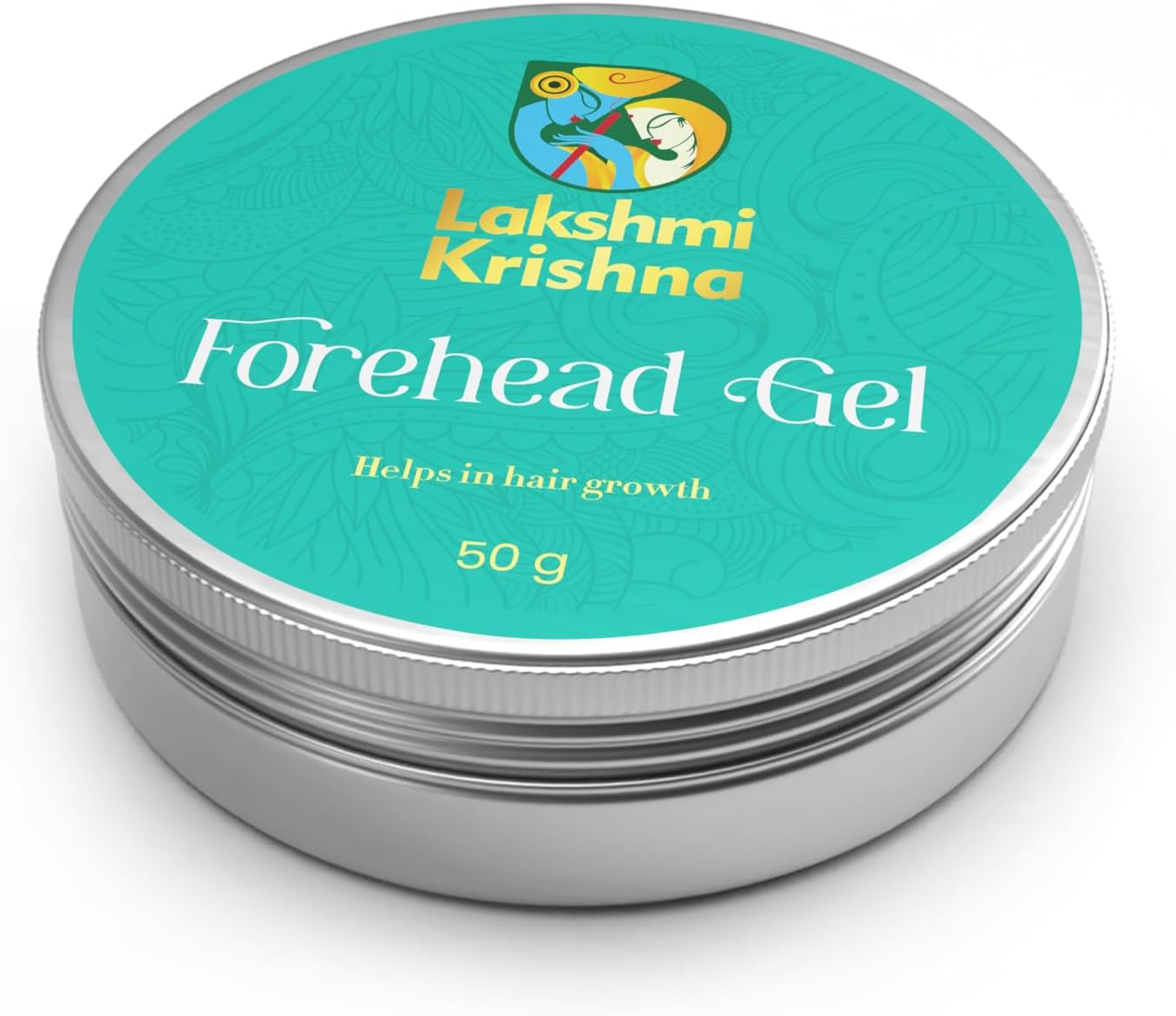 Lakshmi Krishna Naturals Forehead Gel, 50gm | Soothing & Hydrating Gel for Smooth Skin | Reduces Fine Lines & Wrinkles | Anti-Aging Formula| Refreshing & Non-Greasy| Suitable for All Skin Types|