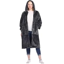 Waitu Wearable Blanket Sweatshirt Gifts for Men and Women