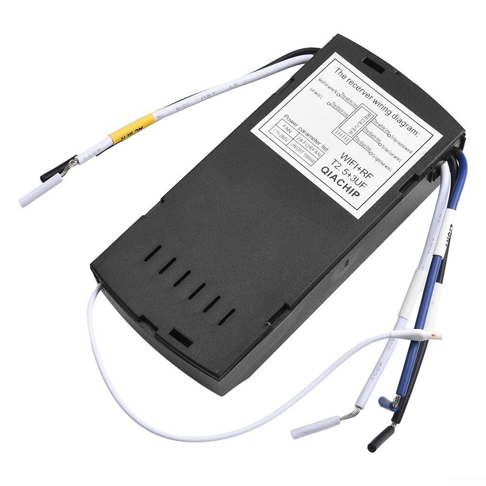 Kit remoto de ventilador de techo con aplicación Tuya y Smart Life, compatible con ventilador inalámbrico y gestión de luz