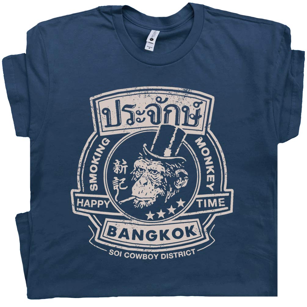 Amazon.com: XS - Bangkok Shirt Funny Shirts for Men Women Smoking