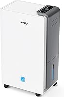 AEOCKY RHEA-001 80 Pint Energy Star Most Efficient 2025 Dehumidifier for 4500 Sq Ft - Quiet Smart Compressor with Drain Hose