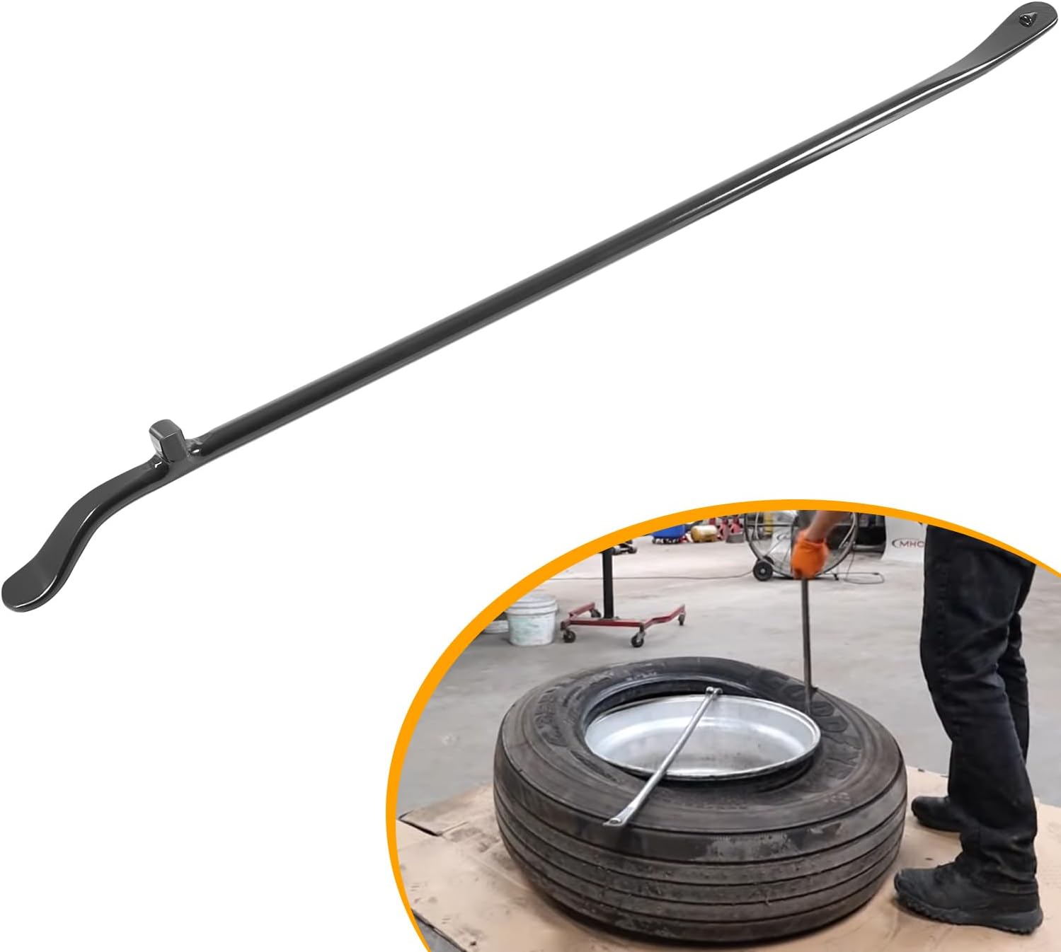 34645 Tire Mount and Demount Iron for Tubeless Tires, Tire