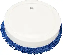 Robô de Limpeza Inteligente, Limpeza Automática Navegação Inteligente Robô Aspirador de pó 1500mAh úmido e Seco Duplo Uso Fácil Operação Economia de Energia para Casa (Branco)