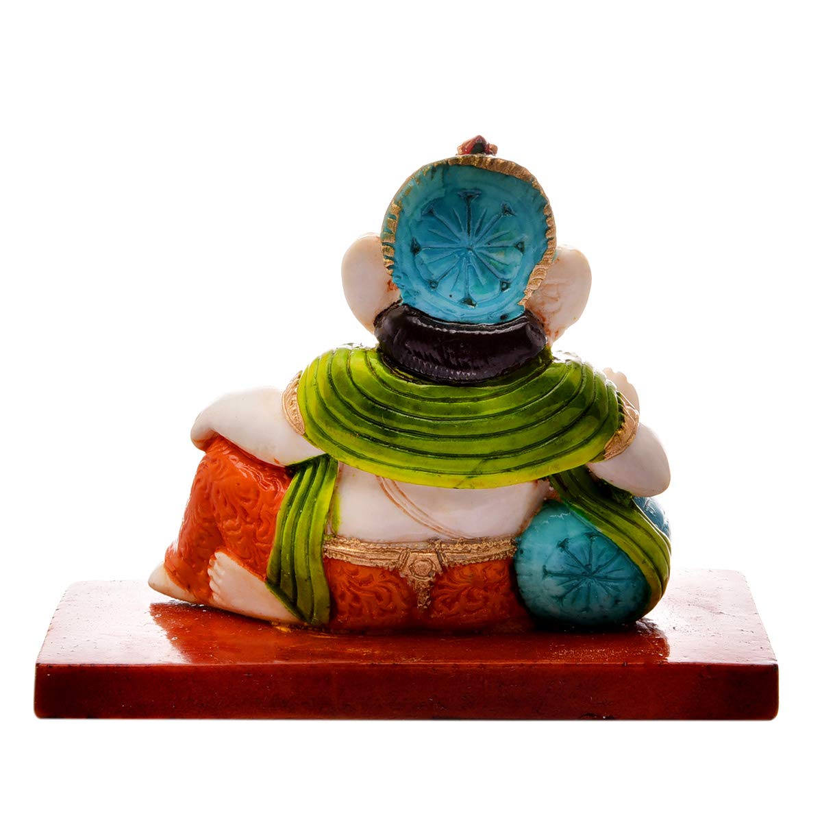 Handcrafted Lord Ganesha Figurine - Eco Friendly Idol -6 Handcrafted Lord Ganesha Figurine - Eco Friendly Idol -6