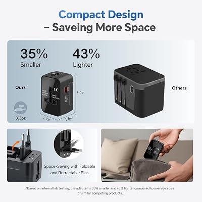 Lot De 2 Chargeurs Secteur Universels - Voyage, 100‑240V, Chargement Rapide - Pour Tous Smartphones