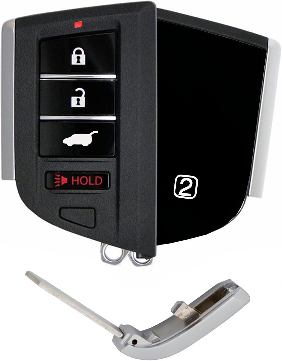 Smart Key Fob for Acura Integra 2023-2024, Alliskeys Proximity Key Fob Replacement for Acura 2023-2024 KR5TP-2 A3C0882340000 72147-3S5-A21 DRIVER2