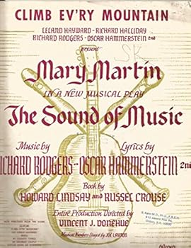 1959 CLIMB EV'RY MOUNTAIN Rodgers & Hammerstein THE SOUND OF MUSIC Mary Martin