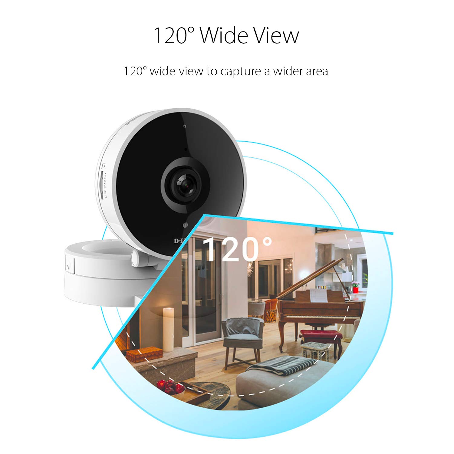 DCS-8350LH Videocamera Wi-Fi per interni 2K QHD my | D-Link Italia