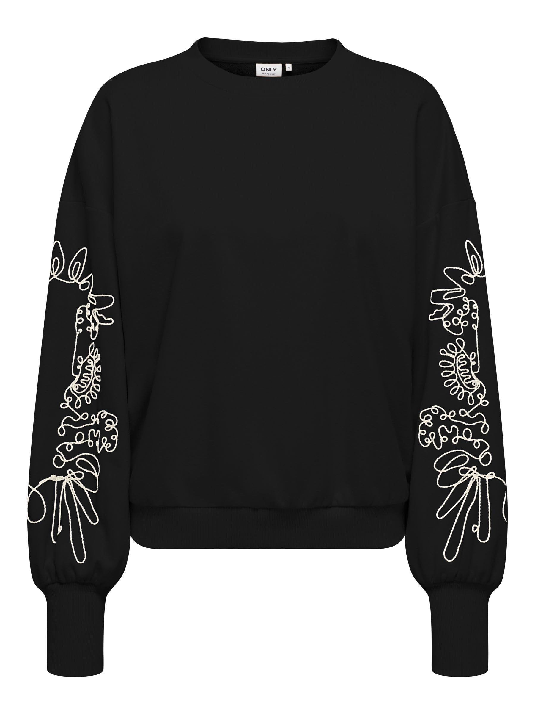 ONLY Damen Onlbrooke L/S O-Neck Detail SWT Onlbrooke L/S O-Neck Detail SWT (1er Pack)