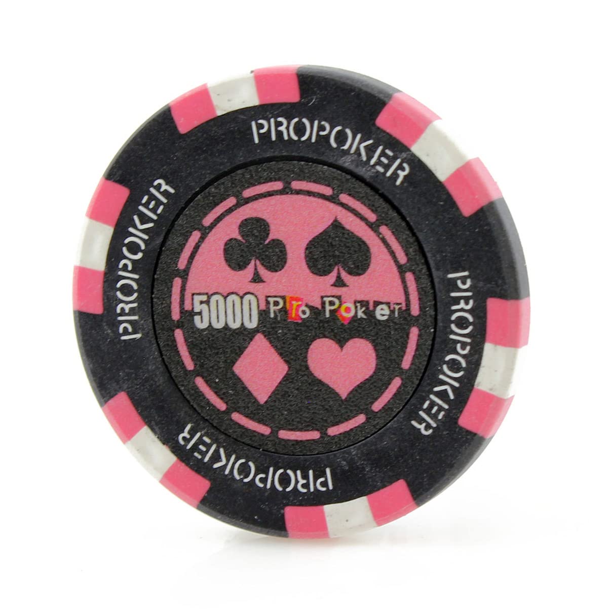 Pro Poker Chips in 13.5 Gram Weight - Pack of 50 (Choose Colors)