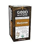 Good Nature Organic Healthy Marjoram Tea 20 Individually Wrapped Bags Pack Of 2