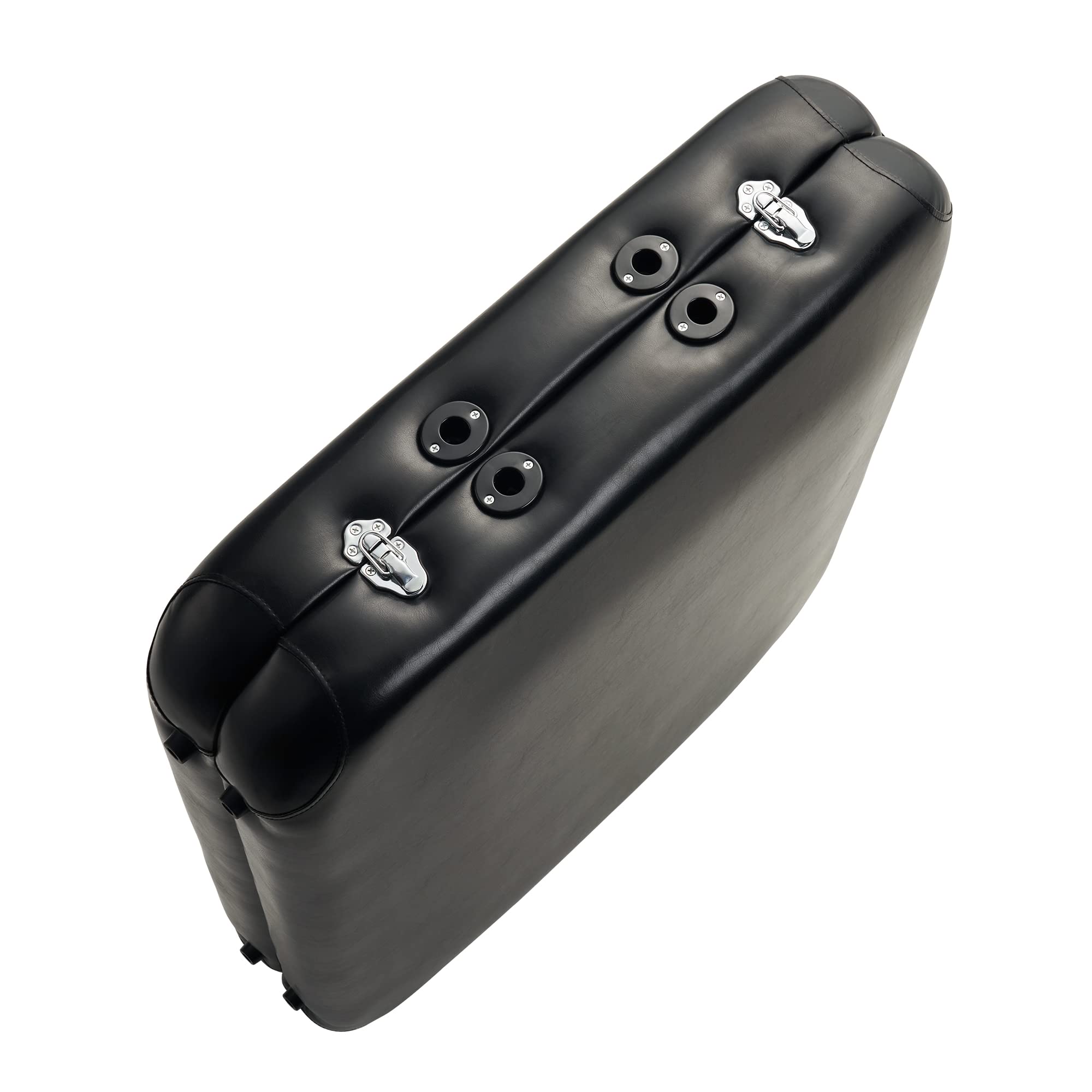 Master Massage Stratomaster™ Table de Massage Mobile avec NanoSkin™ et Cadre Pliable en Aluminium Noir 76 cm
