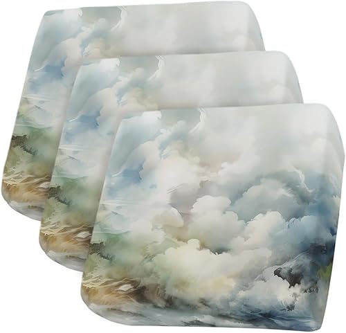 Fundas de cojín para sofá, fundas elásticas de arte abstracto, nubes y cielo, fundas elásticas para sofá, fundas protectoras de muebles para perros
