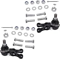 Vista 128 de Detroit Axle - Par de rótulas para Jeep Grand Cherokee Dodge Durango 2011-2021, 2 rótulas inferiores 2012 2013 2014 2015 2016 2017 2018 2019 2020