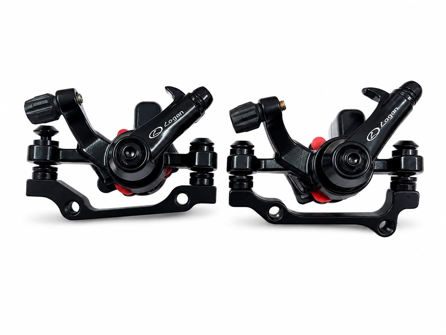 Logan Bicycle Disc Brake Caliper Set for Front & Rear Wheels, Mechanical Brake Combo Pack for Mountain & Road Bikes-image-40
