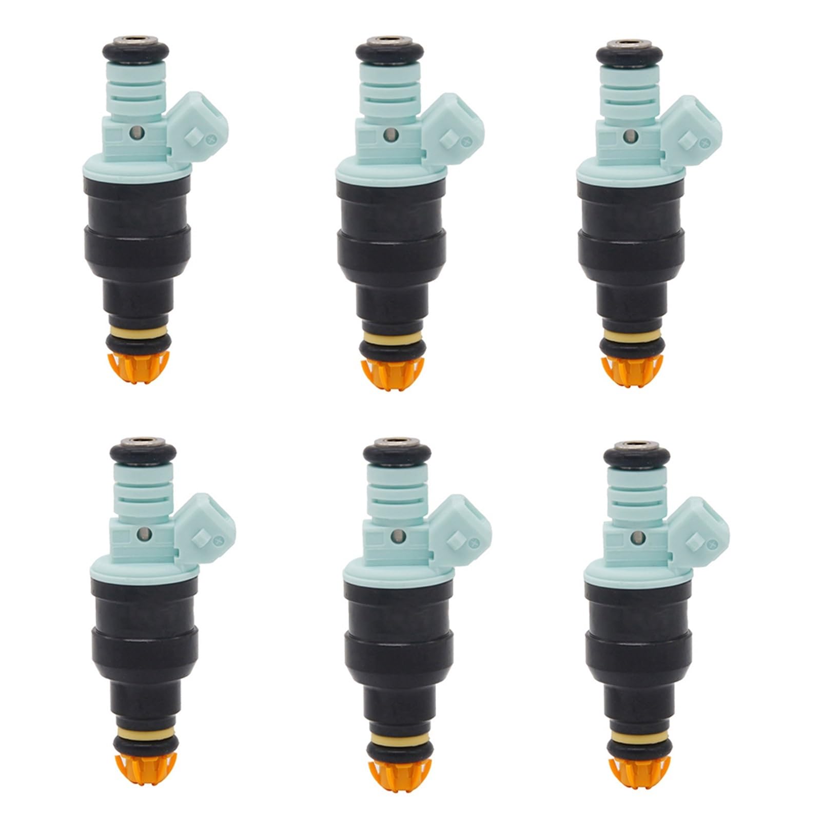 6pcs Fuel Injectors 0280150415 Compatible with M/W 325I 325IS 525I 323I 323IS 525IT M3