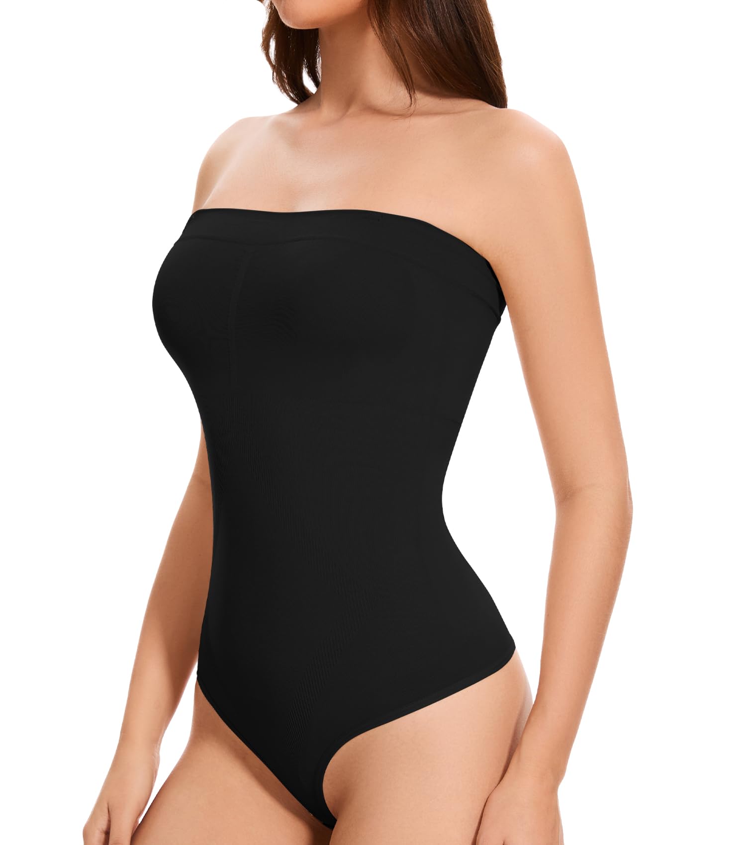 Zwarte Crop Top met Spaghettibandjes
