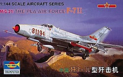 Trumpeter Kit F-7 II de la Fuerza Aérea PLA China