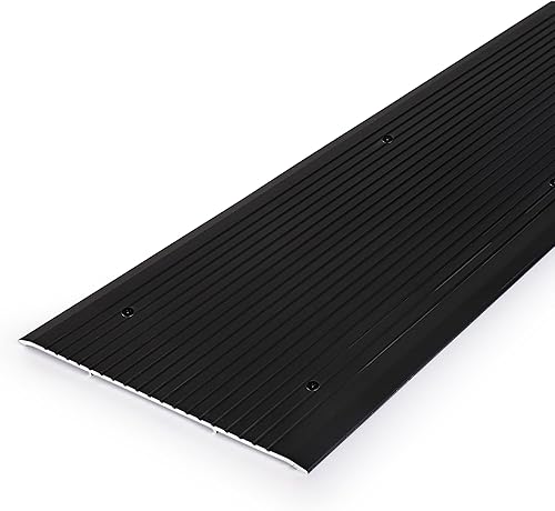 Miniatura 4 de Umbral de puerta de aluminio de alta calidad de 12 pulgadas de ancho, umbrales para puertas, sillín de puerta plana de utilidad, perfil bajo,