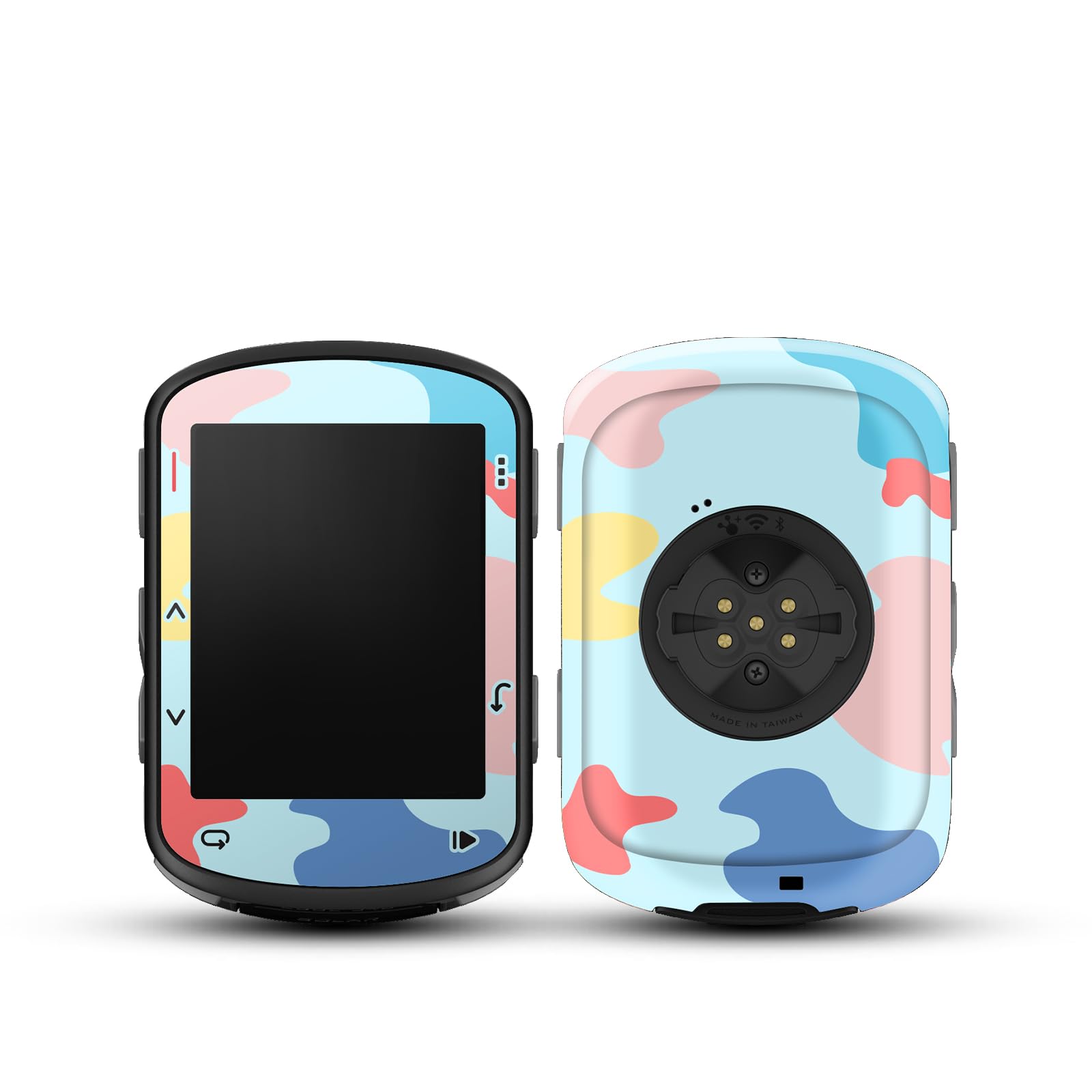 CHIDIFANS Stylish Stickers Compatible with Garmin Edge 540/840 Bike Computers, Protective Stickers, Cases, PVC Material in Various Styles (Style 61)