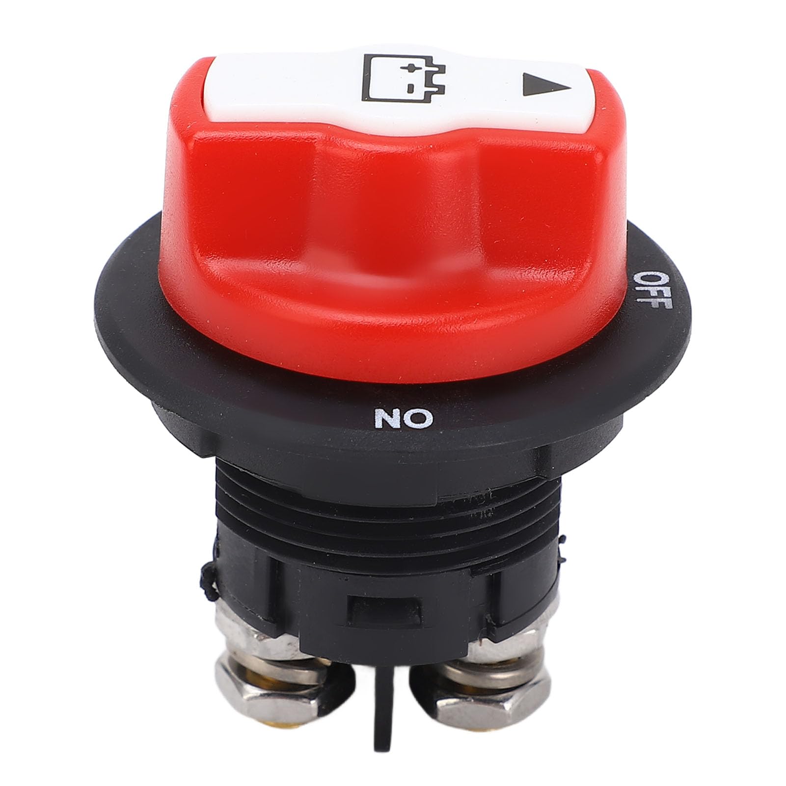 Oumefar Battery Disconnect Switch 100A Water Proof Heavy Duty Power Cut Master Switch, Versatile Isolator for Boat Car RV ATV UTV, ABS Material