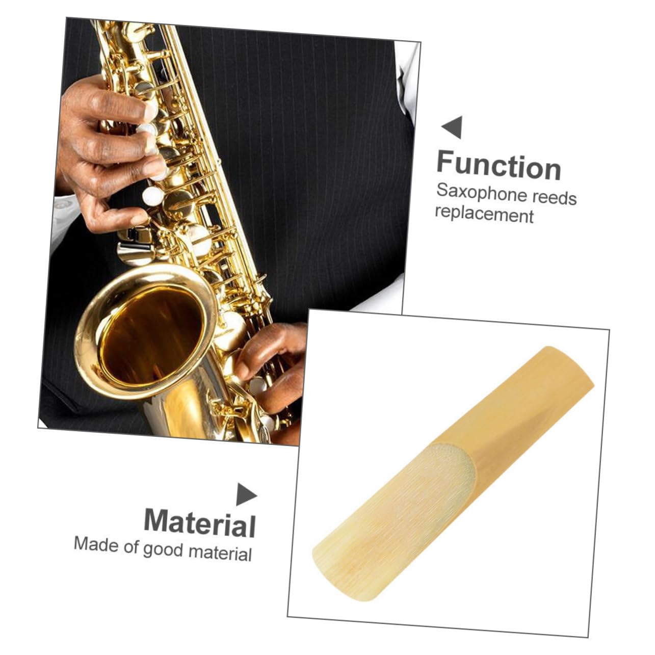 ibasenice 60pièces De Saxophone Ténor Remplacement Pour Saxophones Alto Et Soprano Kit De Rechange Pour Musiciens