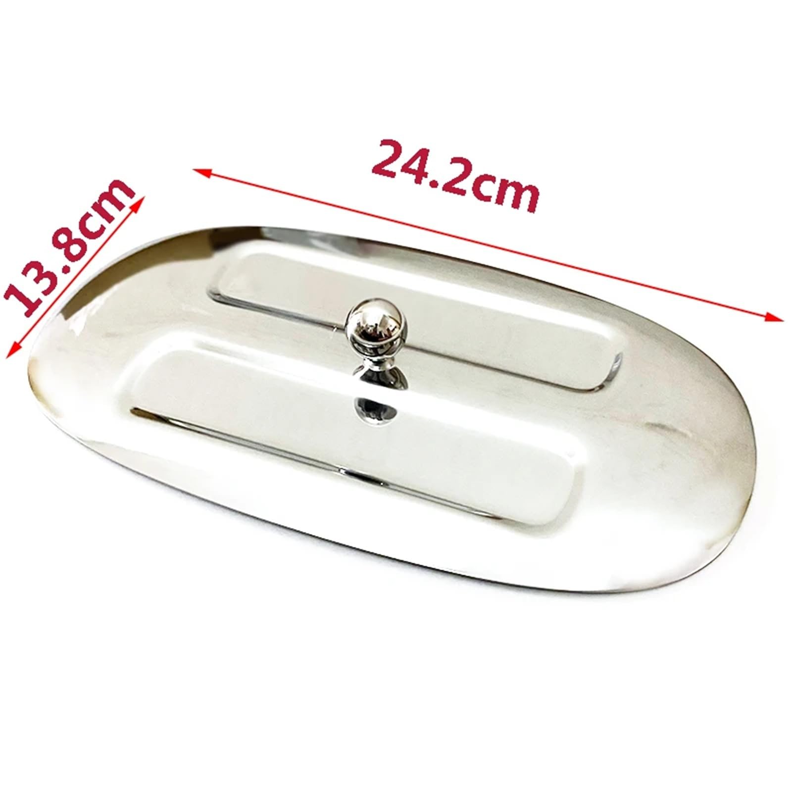 Couvercle anti-poussière en acier inoxydable for couvercle de remplacement de machine à pain SMEG TSF01