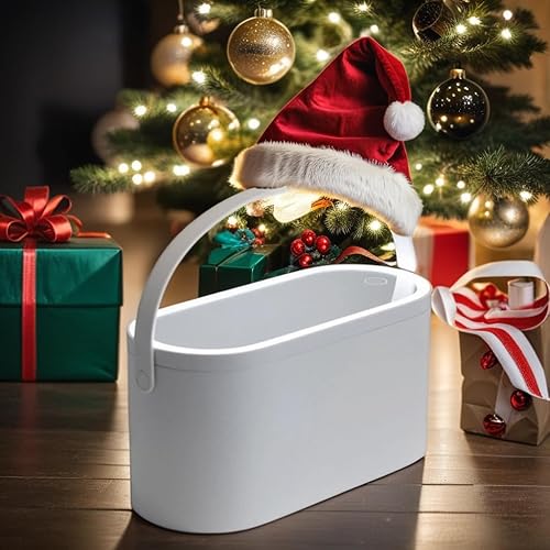 Miniatura 2 de Caja de cosméticos, caja de maquillaje portátil con espejo iluminado LED para viajes, organizador de maquillaje multiusos, funda de transporte,