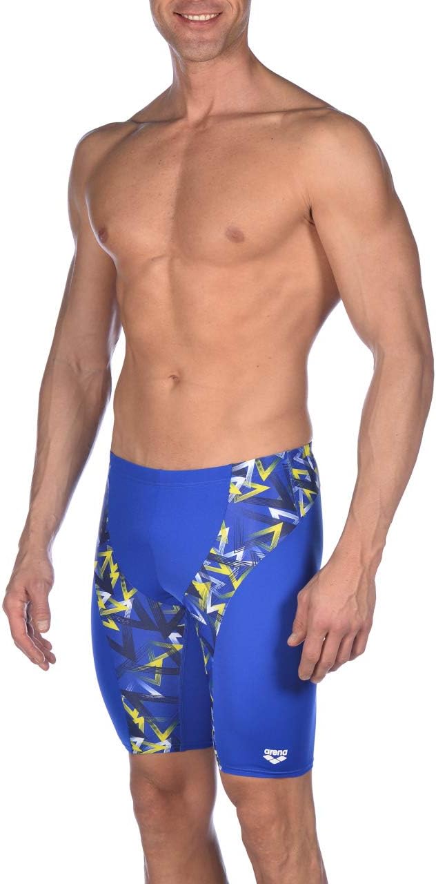 ARENA Mens Previous Season Print Jammer Athletic Training Swimsuit