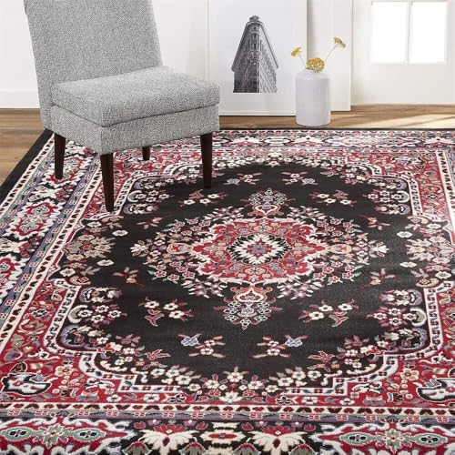 Tapis d'extérieur et entrée floral vintage 70x120cm contre les sols ternes - 2
