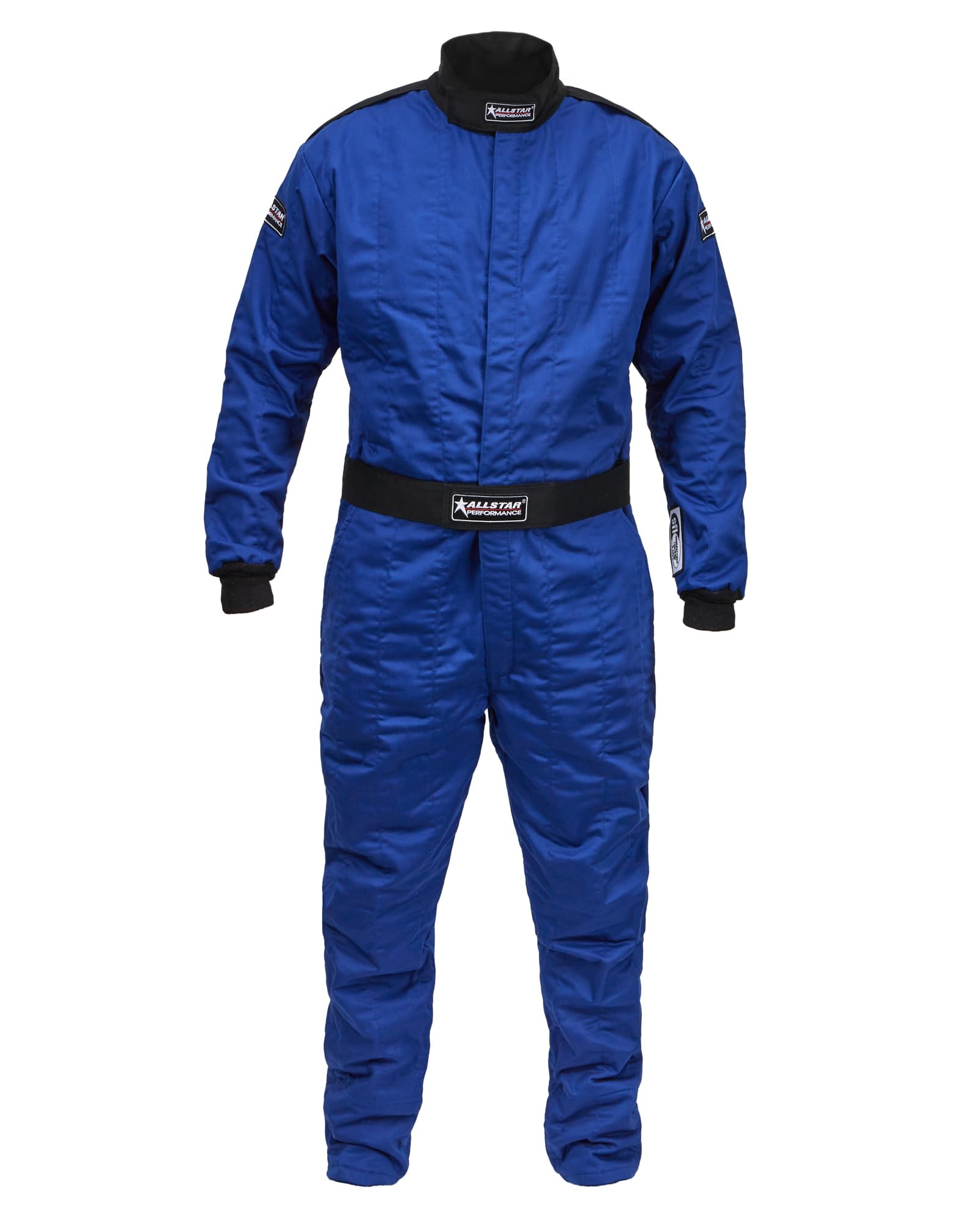 ?Allstar Performance ALL935026 Driving Suit - 1-Piece - SFI 3.2a/5 - Multi Layer - Fire Retardant Fabric/Nomex - Blue - 2X-Large - Each