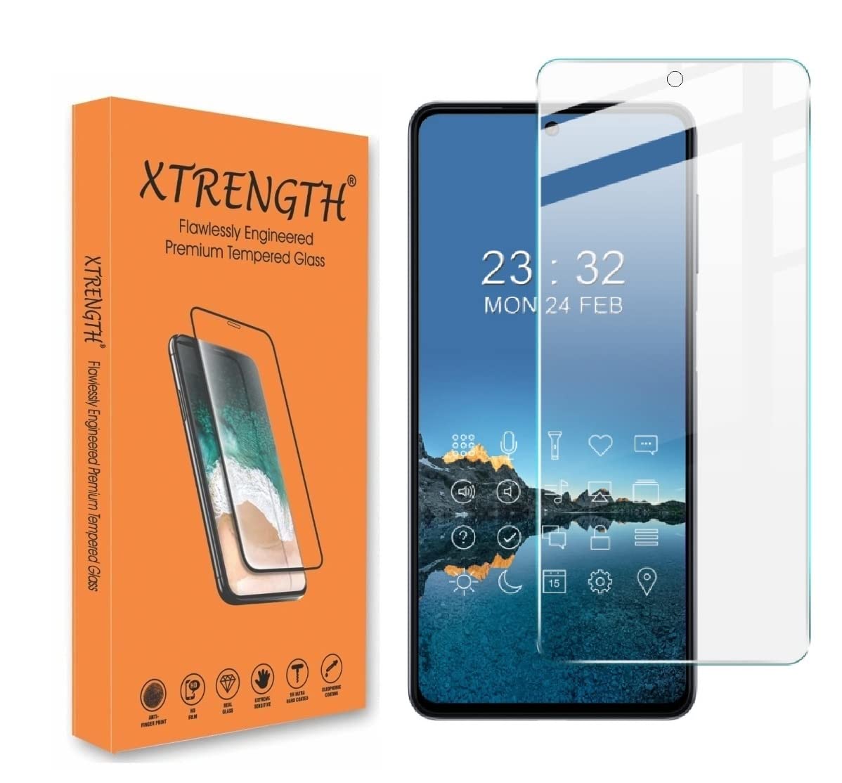 Tempered Glass for Samsung Galaxy S23 Ultra (6.8 Inch) with Installation Kit | 9H Edge to Edge Screen Protector | Anti Scratch — Amazon image 20