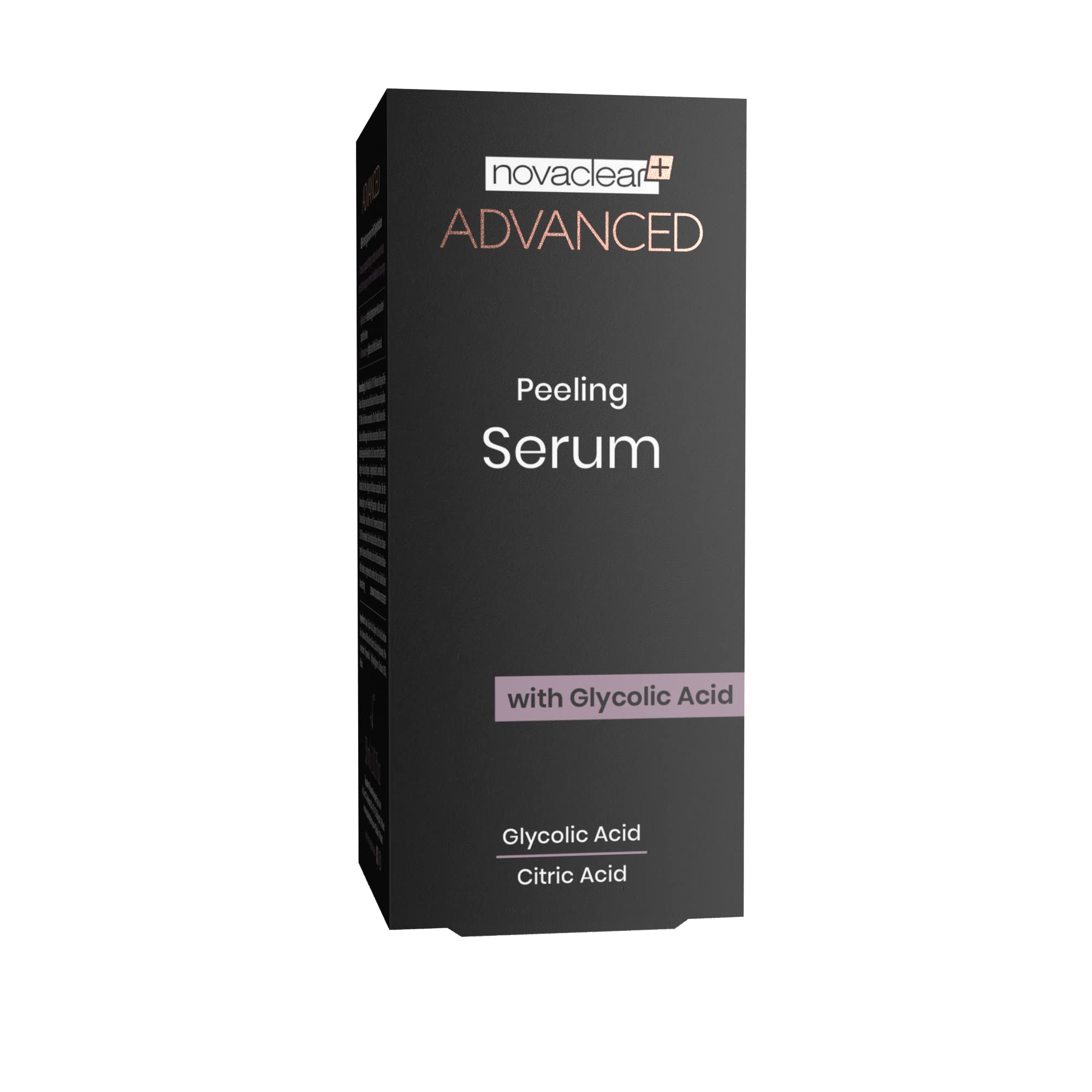 Novaclear Advanced Peeling Serum with Glycolic acid, Peeling Solution for Glowing Skin Smooth Texture & Pore Cleansing - Image 2