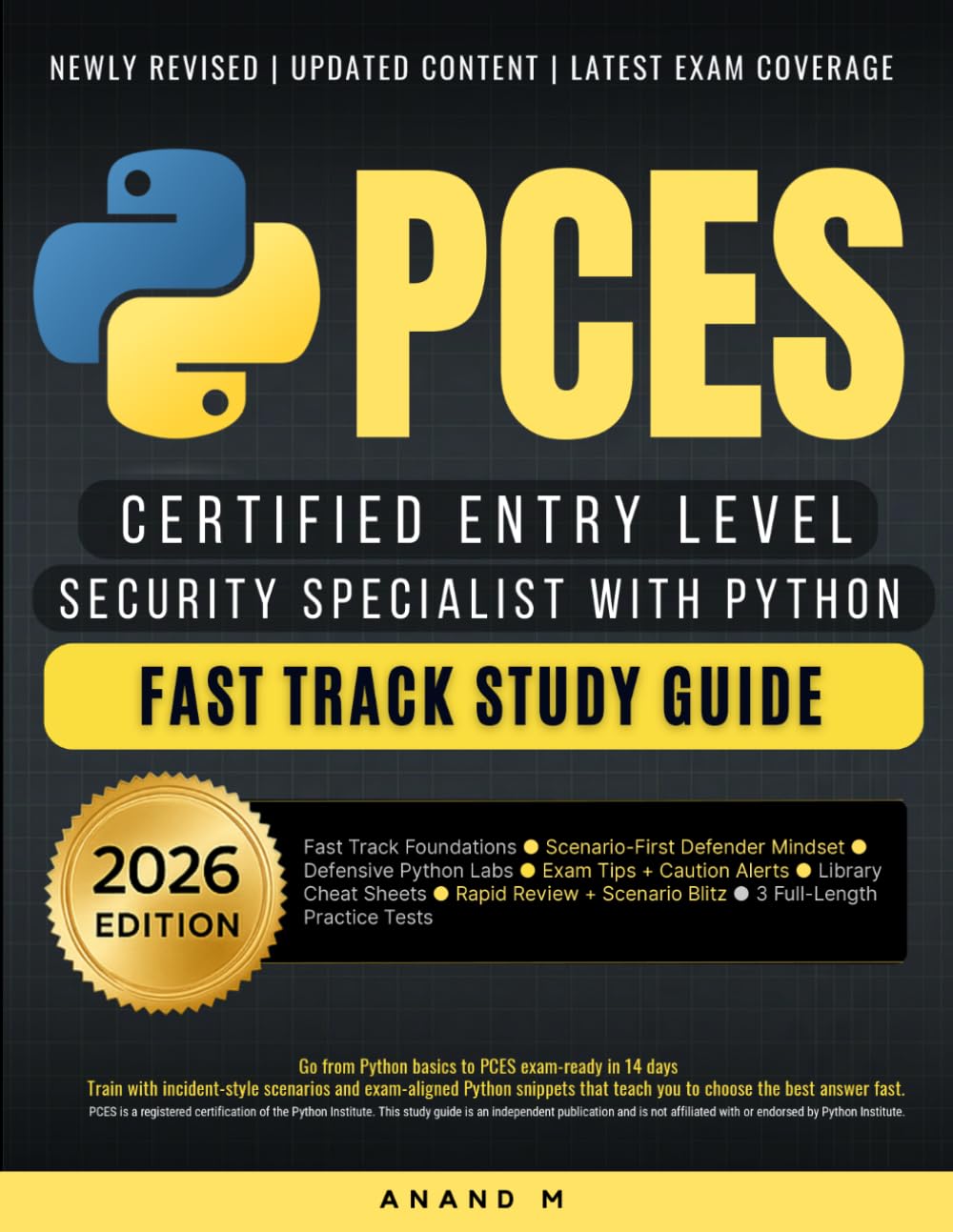 PCES – Certified Entry Level Security Specialist with Python, Fast Track Study Guide