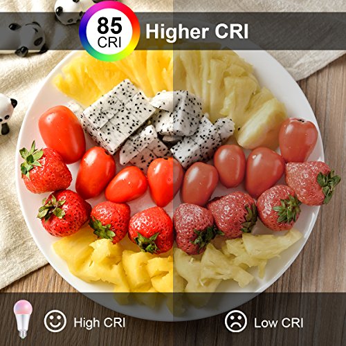Color Changing Led Light Bulb, 120 Colors, 70 Watt Equivalent, Diy Strobe, Warm White 2700K Rgb With Remote Control, Led 10W A19 E26 Screw (Pack Of 2) #TOP5