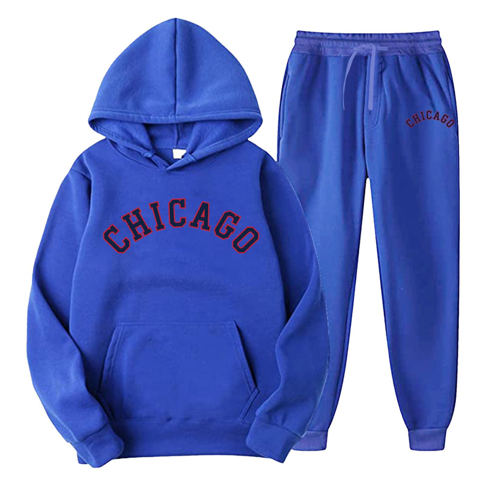 Y2K trainingspak voor heren, sweatshirt met capuchon