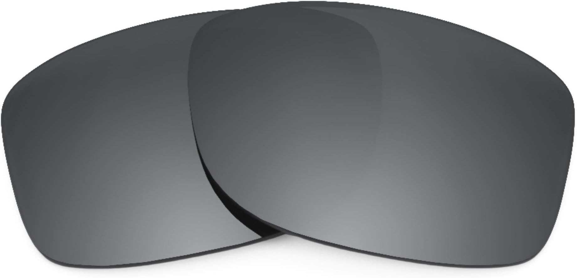 Replacement Lenses for Oakley Jupiter Squared OO9135 Sunglasses - Non-Polarized Mirrored Black Chrome