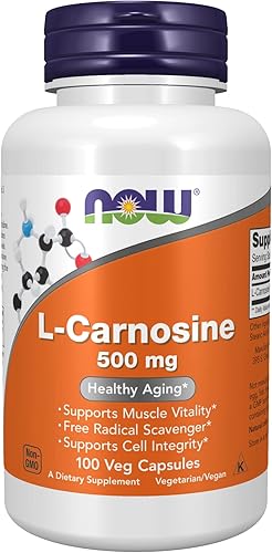 NOW FOODS L-carnosina, 100 CT