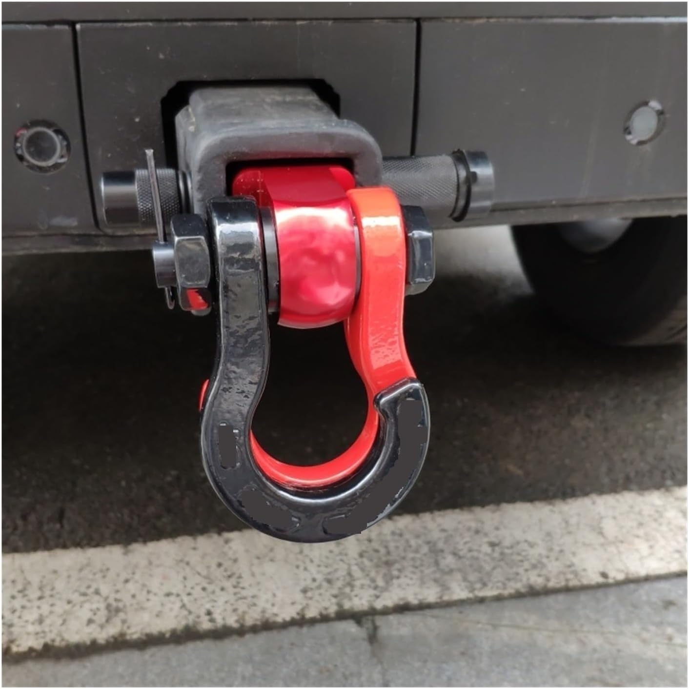 3/4 D Ring Shackle 4.75 Ton4x4 Off-Road Winch Hook Rope Fit for Compass Tow Hooks Fit for Fixing The Winch Hook