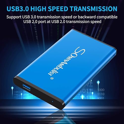 Miniatura 3 de Somnambulist Portátil 3.0 60gb 120gb disco duro externo 1tb disco duro móvil externo adecuado para computadoras portátiles de escritorio (rojo-60GB)