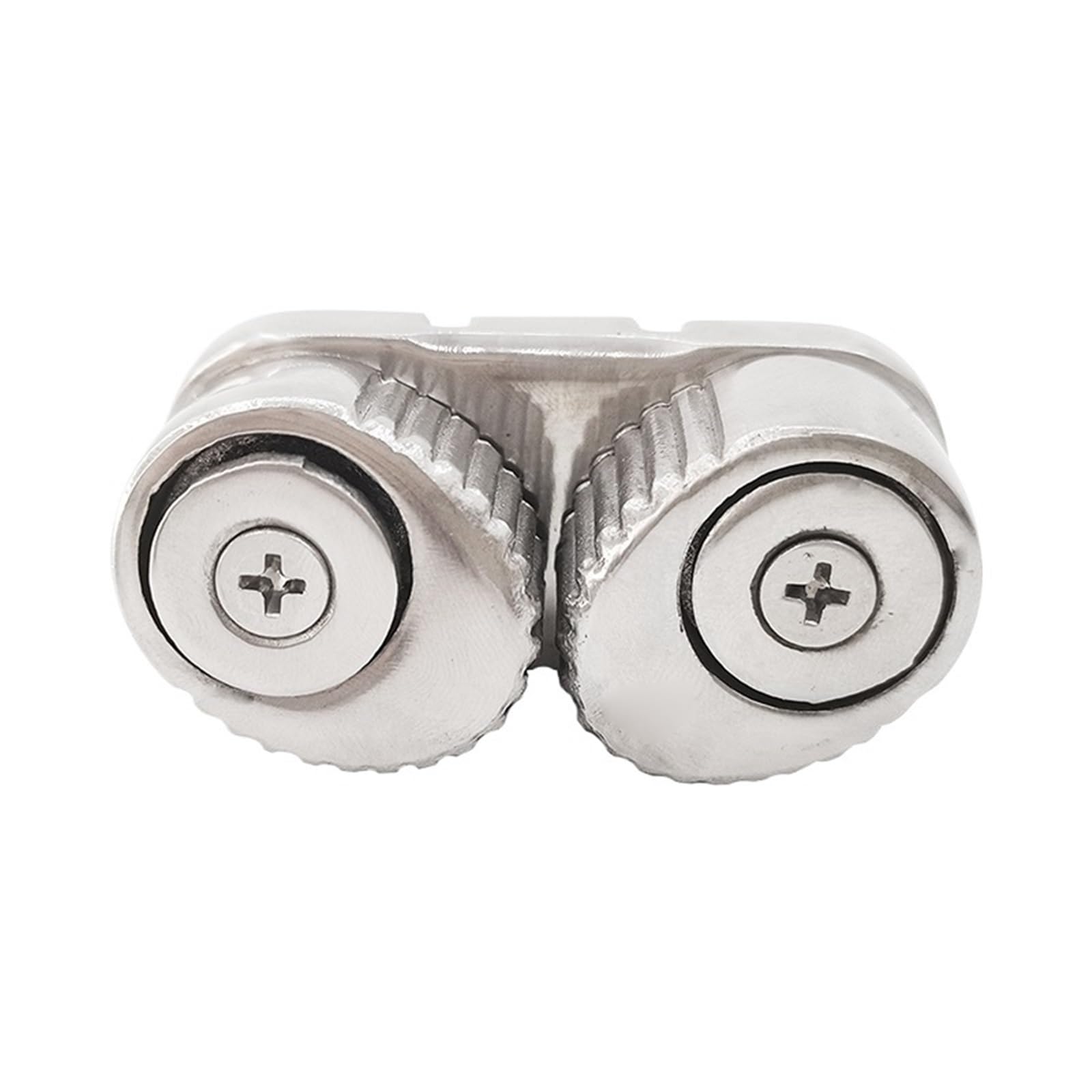 2 Pezzi in Acciaio Inox 316 for Barca, con camma da 64 mm, Morsetto passacavo for Corda, Barca a Vela, Canoa, Tender