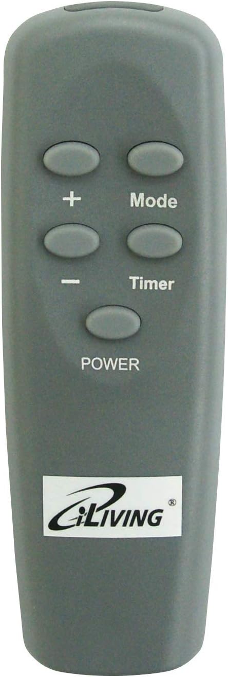 iLIVING ILG918 Infrared Heater, Dark Walnut