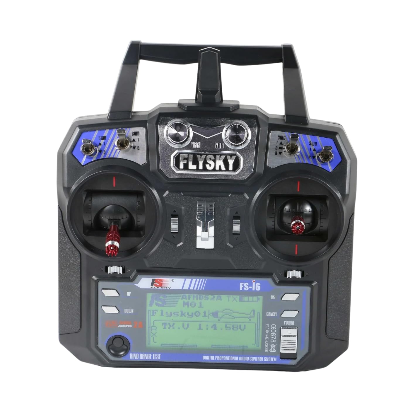 Robocraze FlySky FS-i6 2.4GHz 6 Channel RC Transmitter-picture-29