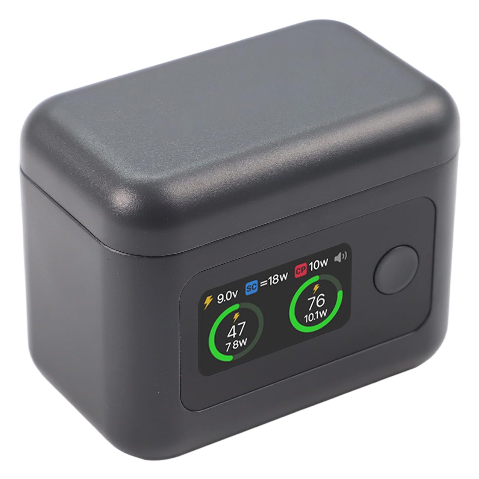 Hub di ricarica, caricabatterie per Insta360 X5, ricarica rapida da 27 W con display a LED, stazione di alimentazione a doppio slot, custodia portatile da viaggio