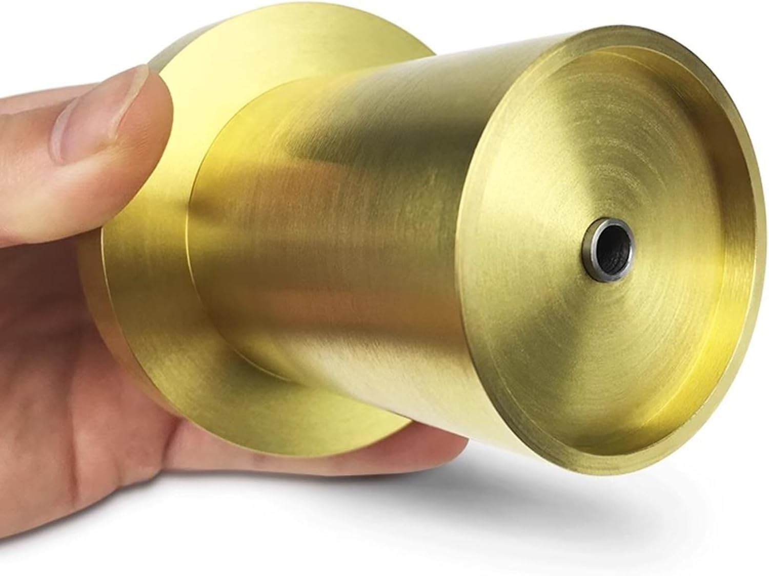 Portable Coating Viscometer, Benchtop Flow Viscometer Cup with Lift Stand, Brass Flow Cup - 6mm Orifice, Liquid Viscosity Testing for Coatings, Inks, Paints