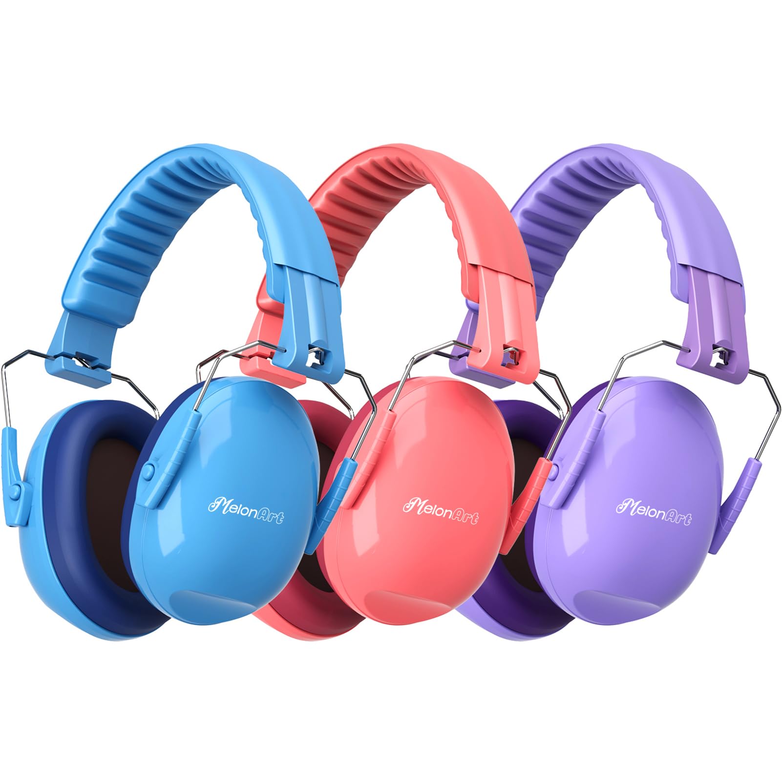 MelonArt Kids Ear Protection, Noise Cancelling Headphones for Kid Hearing Protection for Autism Sensory Shooting