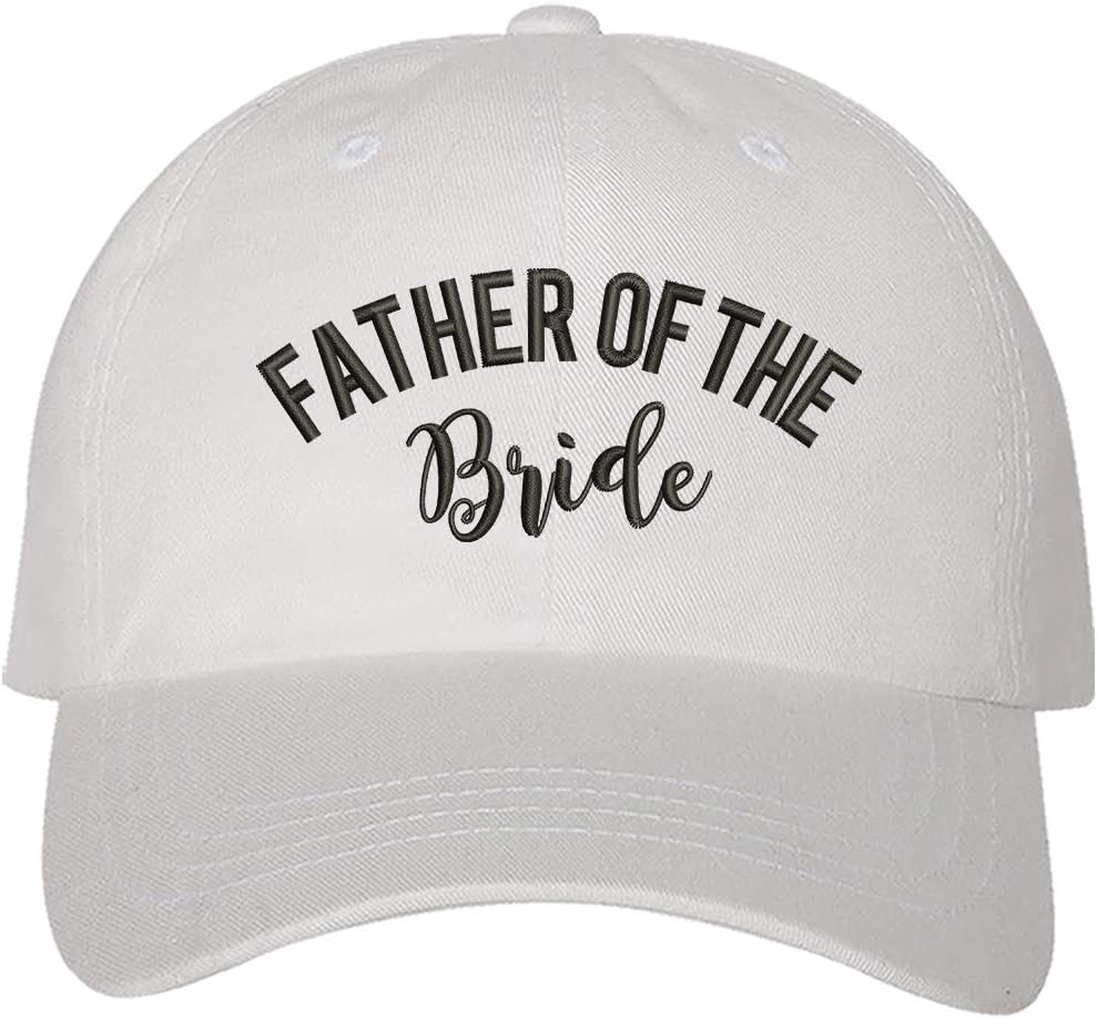 Prfcto Lifestyle Father of The Bride Baseball Hat - Dad Baseball Cap - Unisex Hats