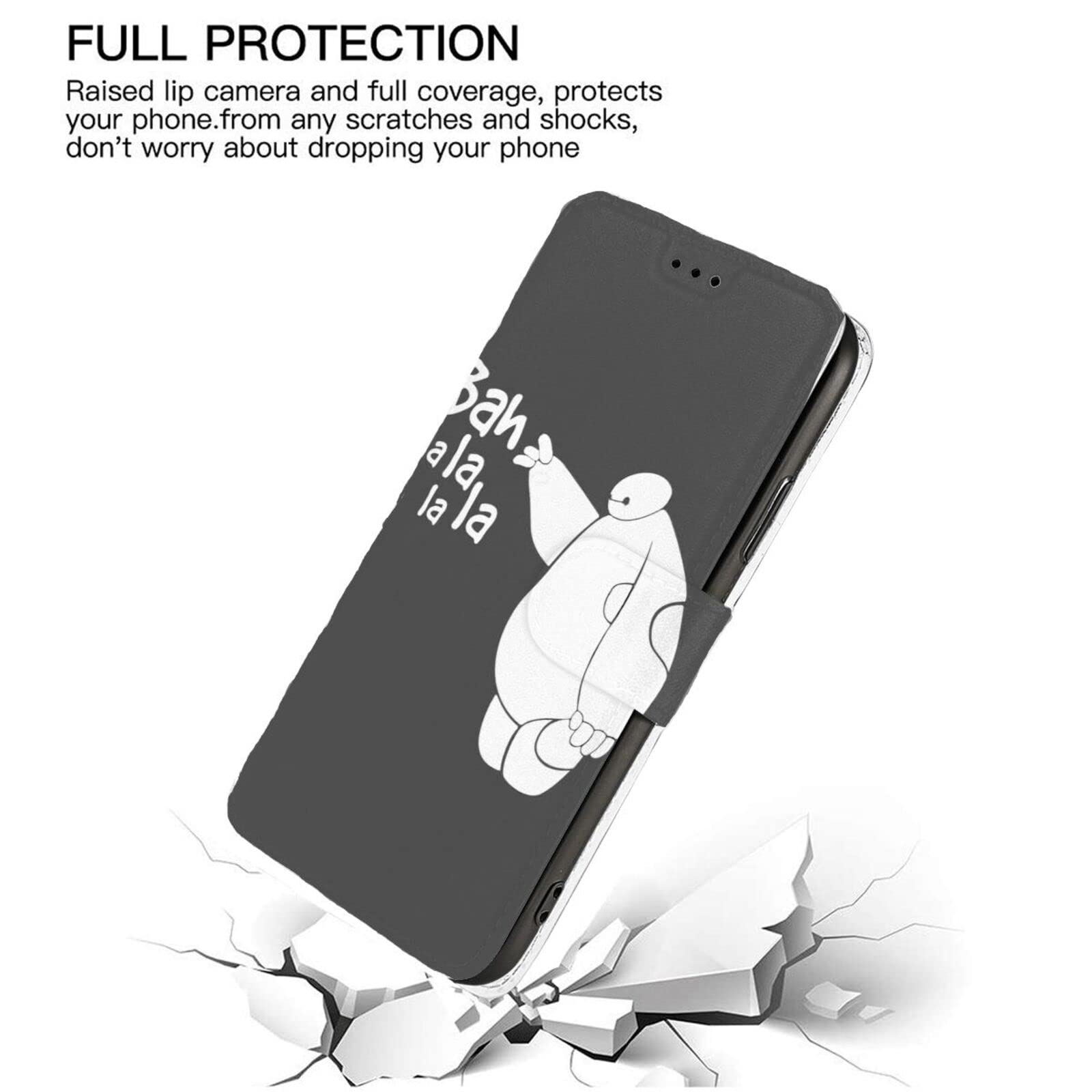 iPhone SE（初代） MP822J/A 32GBスペースグレー+保護ケース Amazon.co.jp: 手帳型 ベイマックス 携帯カバー iPhone7 ケース