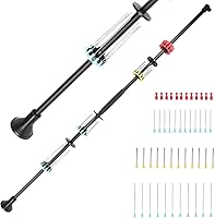 2025 Upgraded 36'' .40 Cal Blow Dart Gun for Adults Hunting - All-Aluminum Kit with 48 Darts, Optic Sight, Tactical Grip & Sling